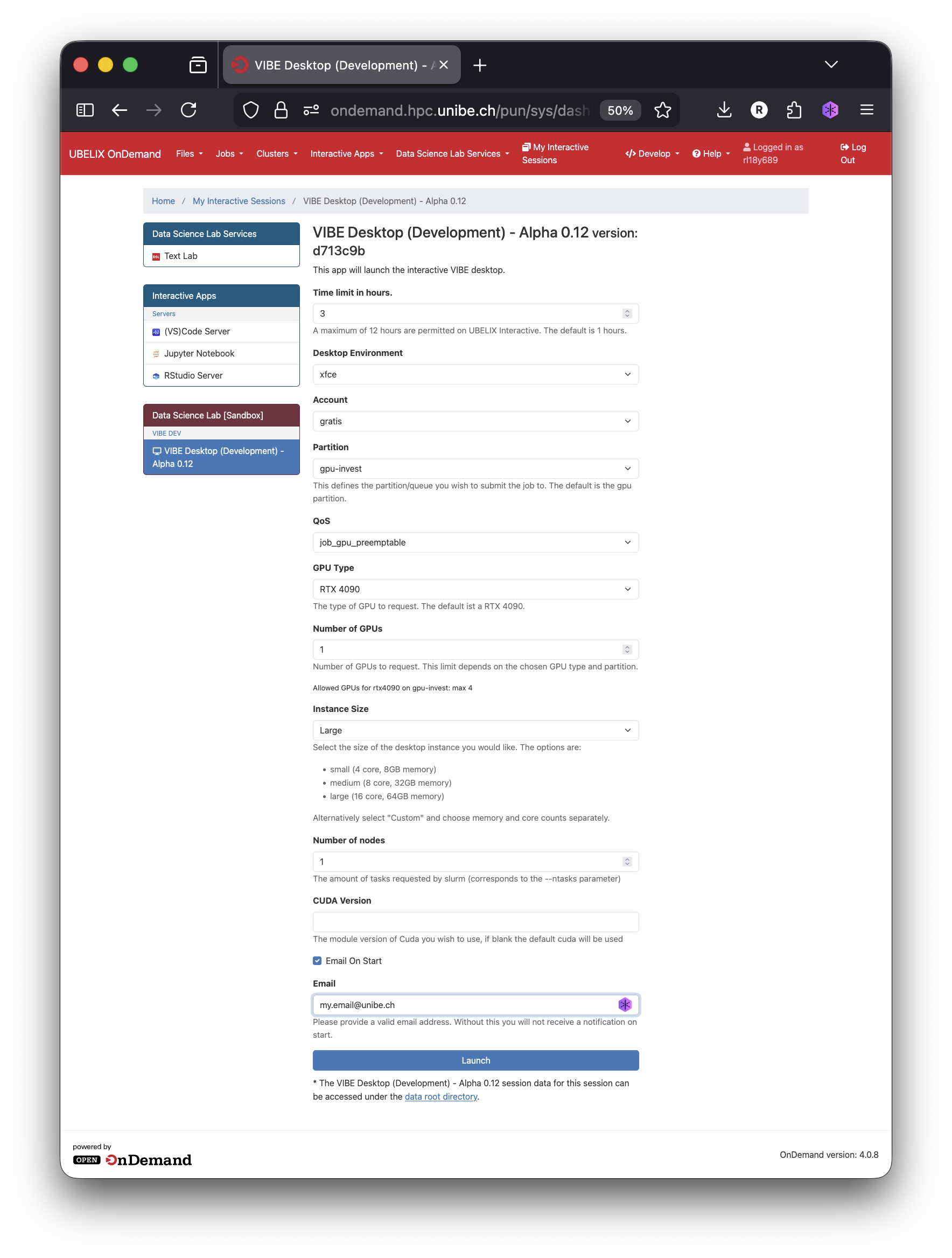 vibe_configuration_form